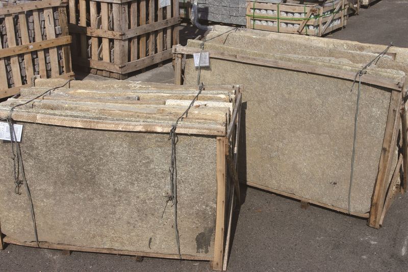 古板石方形乱張　 | 造園資材館