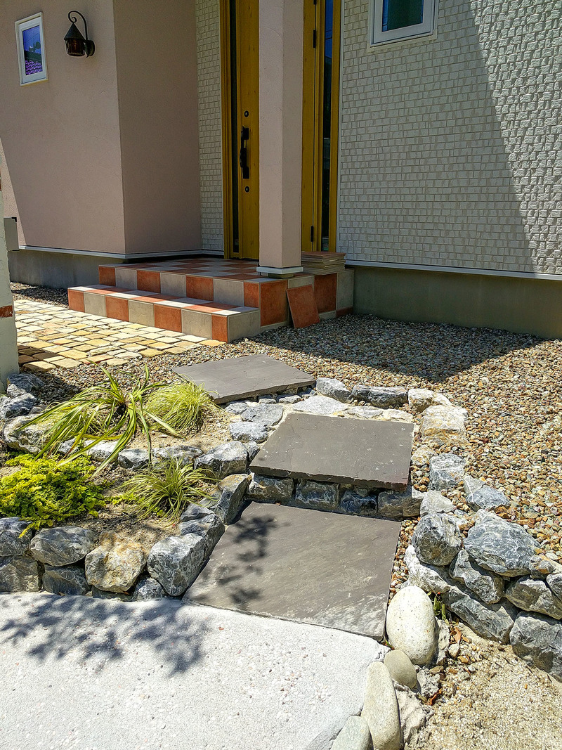 ヴィスタストーン サンドフラッグ ブラック | 造園資材館