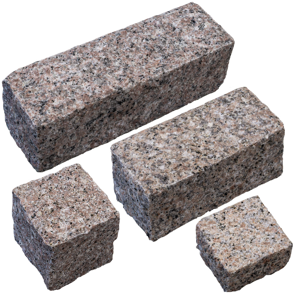 クワンストーンピンコロ 桜 ノミギリ仕上げ | 造園資材館