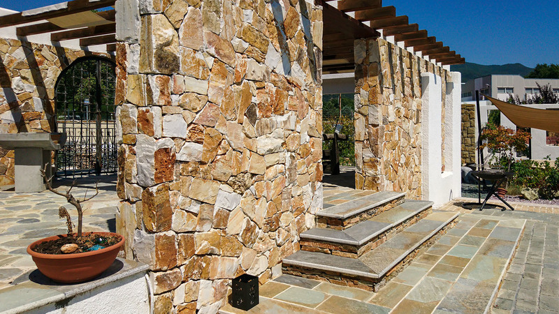 ロックフェイス イエロー | 造園資材館