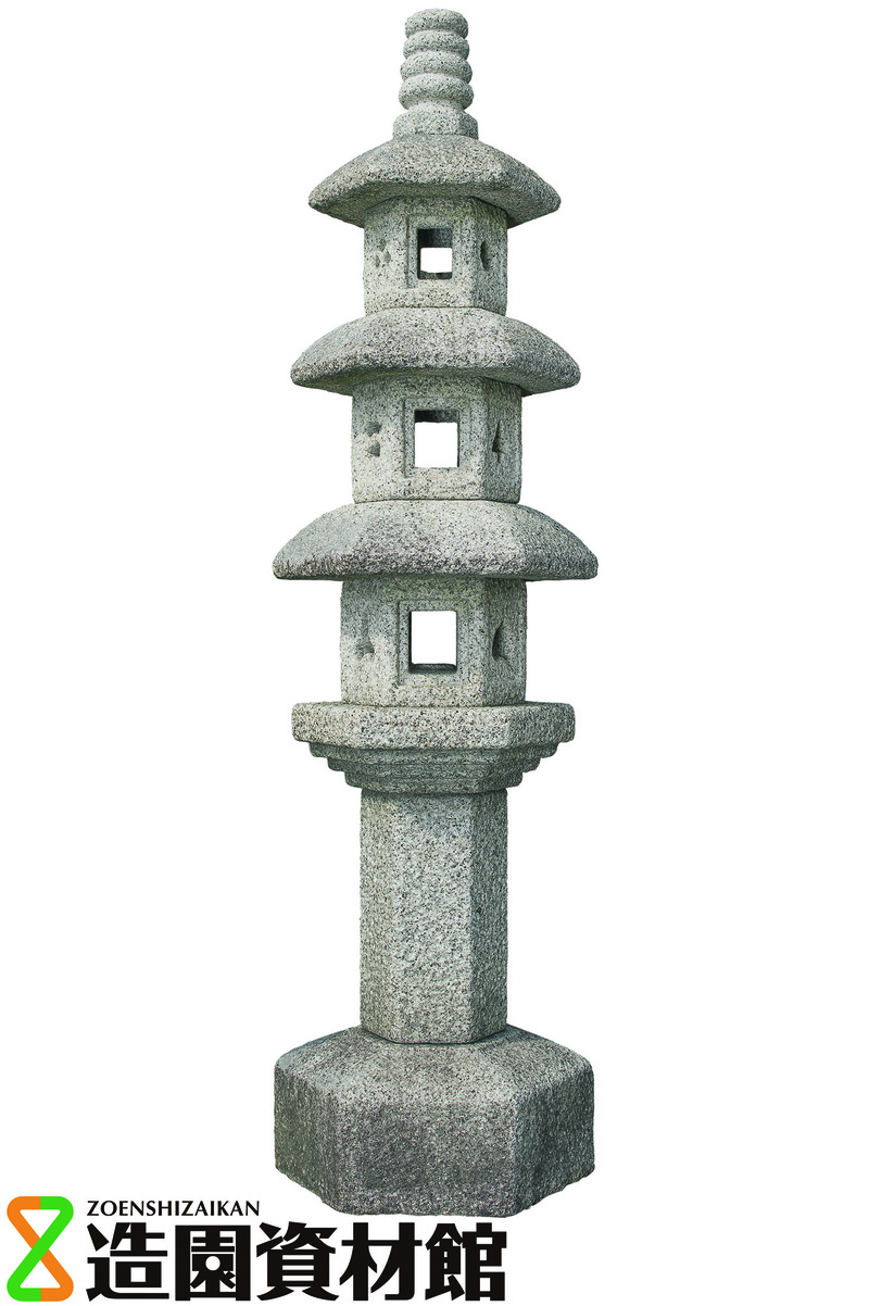 岡崎高級灯篭 烏丸塔 | 造園資材館