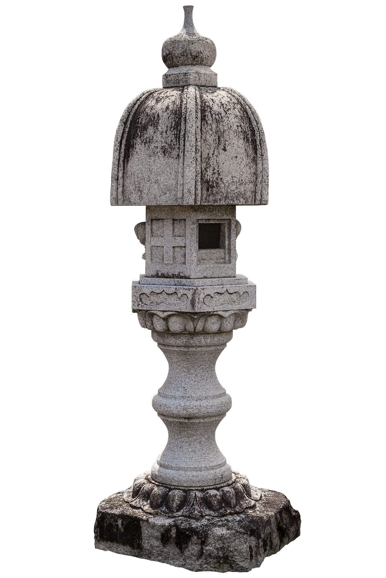 岡崎高級灯篭 濡鷺型6.5尺 | 造園資材館