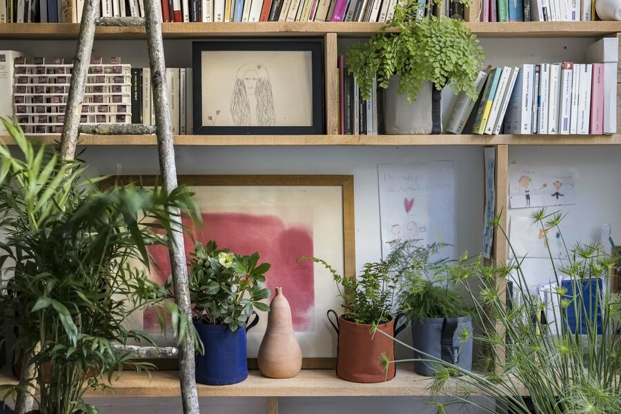 バックサック ポット INDIGO | 造園資材館