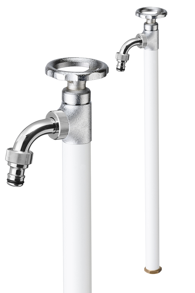 スプリンクルスリム3Dバルブハンドル ホワイト | 造園資材館