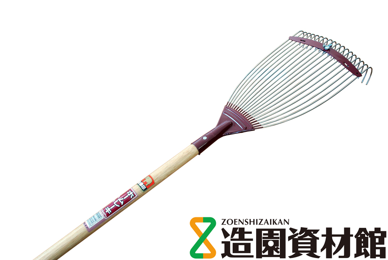 金象印 ホームレーキ木柄 | 造園資材館